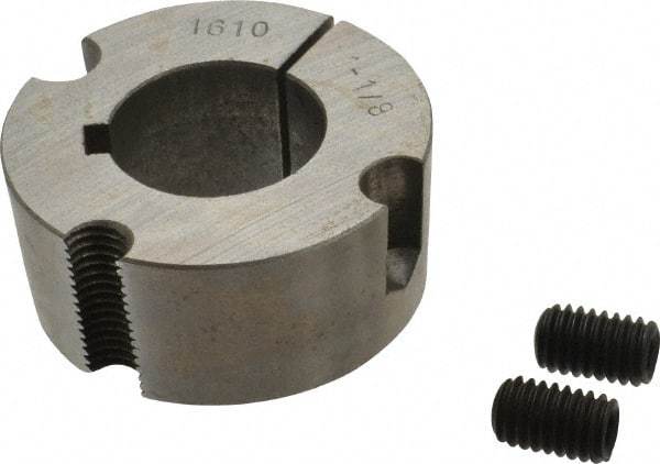 Browning - 1-1/8" Bore, 3/8 x 5/8 Thread, Tapered Lock Sprocket Bushing - Top Tool & Supply