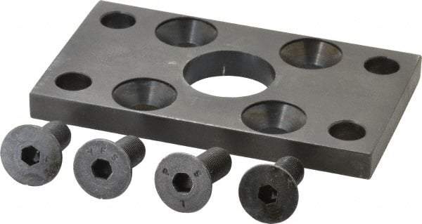 Schrader Bellows - Hydraulic Cylinder Flange Mounting Kit - 1-1/2" Bore - Top Tool & Supply