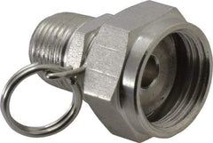 SuperKlean - MNPT x FGHT Swivel Hose Adapter - Stainless Steel - Top Tool & Supply