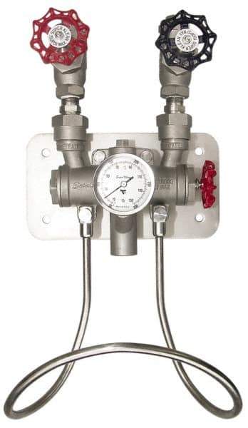 SuperKlean - 150 Max psi, Stainless Steel Water Mixing Valve & Unit - FNPT End Connections - Top Tool & Supply