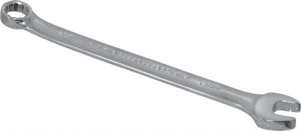 Proto - 11/32" 12 Point Offset Combination Wrench - 15° Offset Angle, 5-5/8" OAL, Steel, Chrome Finish - Top Tool & Supply