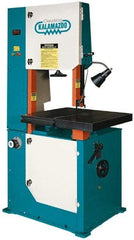 Clausing - 20 Inch Throat Capacity, Variable Speed Pulley Vertical Bandsaw - 50 to 5200 SFPM, 3 HP, Three Phase - Top Tool & Supply