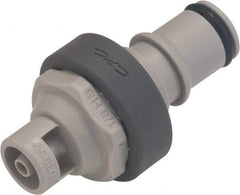 CPC Colder Products - 1/4" Nominal Flow, Male, Nonspill Quick Disconnect Coupling - 120 Max psi, 32 to 160°F, Polypropylene Coupling - Top Tool & Supply