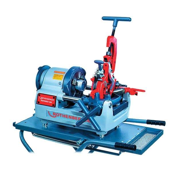 Rothenberger - Pipe Threading Machines Maximum Pipe Size Capacity (Inch): 2 Minimum Pipe Size Capacity (Inch): 1/2 - Top Tool & Supply