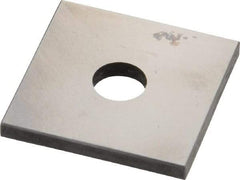 Value Collection - 0.1006" Square Steel Gage Block - Accuracy Grade 0, Includes NIST Traceability Certification - Top Tool & Supply