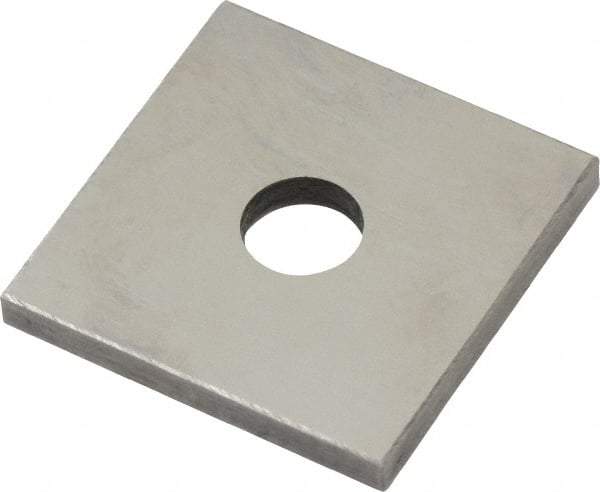 Value Collection - 0.104" Square Steel Gage Block - Accuracy Grade 0, Includes NIST Traceability Certification - Top Tool & Supply