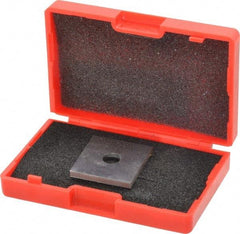 Value Collection - 0.108" Square Steel Gage Block - Accuracy Grade 0, Includes NIST Traceability Certification - Top Tool & Supply