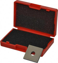 Value Collection - 0.114" Square Steel Gage Block - Accuracy Grade 0, Includes NIST Traceability Certification - Top Tool & Supply