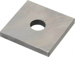 Value Collection - 0.122" Square Steel Gage Block - Accuracy Grade 0, Includes NIST Traceability Certification - Top Tool & Supply