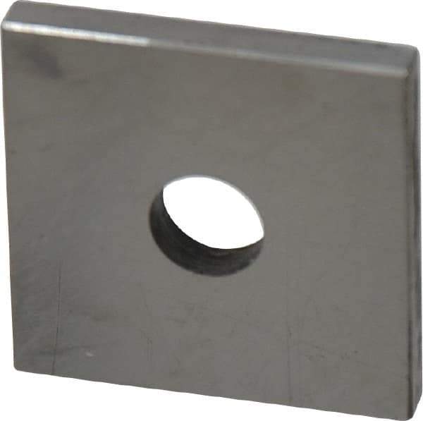 Value Collection - 0.125" Square Steel Gage Block - Accuracy Grade 0, Includes NIST Traceability Certification - Top Tool & Supply