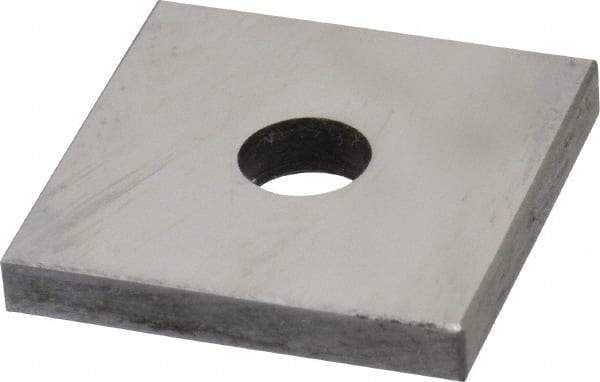 Value Collection - 0.137" Square Steel Gage Block - Accuracy Grade 0, Includes NIST Traceability Certification - Top Tool & Supply