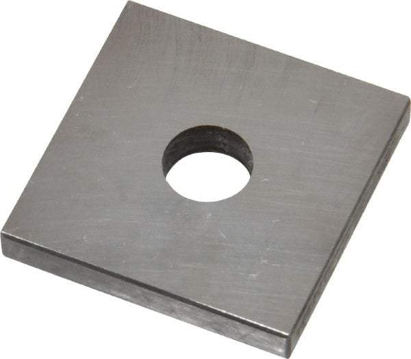 Value Collection - 0.138" Square Steel Gage Block - Accuracy Grade 0, Includes NIST Traceability Certification - Top Tool & Supply