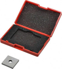 Value Collection - 0.147" Square Steel Gage Block - Accuracy Grade 0, Includes NIST Traceability Certification - Top Tool & Supply