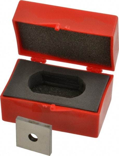 Value Collection - 0.149" Square Steel Gage Block - Accuracy Grade 0, Includes NIST Traceability Certification - Top Tool & Supply