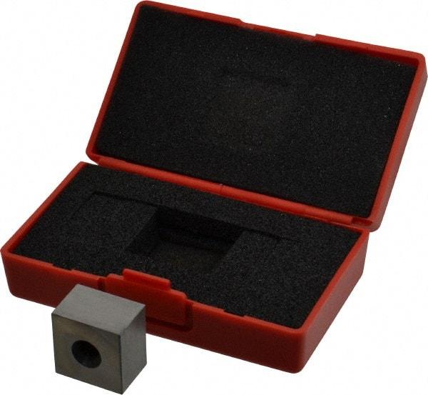 Value Collection - 0.65" Square Steel Gage Block - Accuracy Grade 0, Includes NIST Traceability Certification - Top Tool & Supply