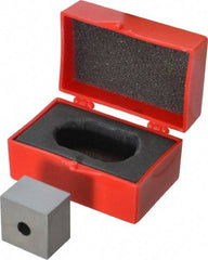 Value Collection - 0.7" Square Steel Gage Block - Accuracy Grade 0, Includes NIST Traceability Certification - Top Tool & Supply