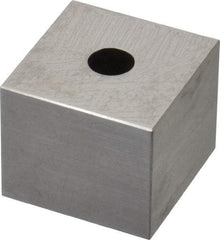 Value Collection - 0.8" Square Steel Gage Block - Accuracy Grade 0, Includes NIST Traceability Certification - Top Tool & Supply