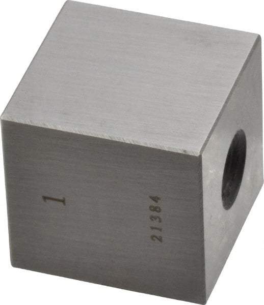 Value Collection - 1" Square Steel Gage Block - Accuracy Grade 0, Includes NIST Traceability Certification - Top Tool & Supply