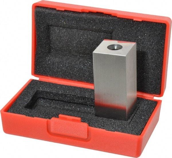 Value Collection - 2" Square Steel Gage Block - Accuracy Grade 0, Includes NIST Traceability Certification - Top Tool & Supply