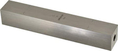 Mitutoyo - 6" Square Steel Gage Block - Accuracy Grade 0, Includes Certificate of Inspection - Top Tool & Supply