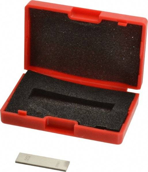 Value Collection - 0.052" Rectangular Steel Gage Block - Accuracy Grade 0 - Top Tool & Supply