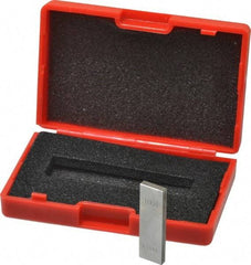 Value Collection - 0.1004" Rectangular Steel Gage Block - Accuracy Grade 0, Includes NIST Traceability Certification - Top Tool & Supply