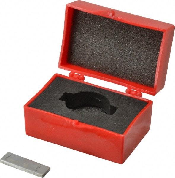 Value Collection - 0.1006" Rectangular Steel Gage Block - Accuracy Grade 0, Includes NIST Traceability Certification - Top Tool & Supply