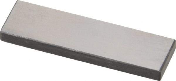 Value Collection - 0.103" Rectangular Steel Gage Block - Accuracy Grade 0, Includes NIST Traceability Certification - Top Tool & Supply