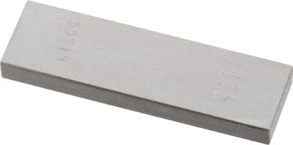 Value Collection - 0.115" Rectangular Steel Gage Block - Accuracy Grade 0, Includes NIST Traceability Certification - Top Tool & Supply