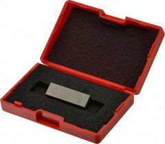 Value Collection - 0.121" Rectangular Steel Gage Block - Accuracy Grade 0, Includes NIST Traceability Certification - Top Tool & Supply