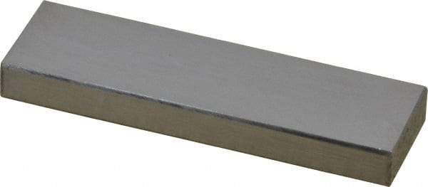 Value Collection - 0.125" Rectangular Steel Gage Block - Accuracy Grade 0, Includes NIST Traceability Certification - Top Tool & Supply