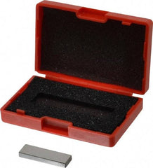 Value Collection - 0.138" Rectangular Steel Gage Block - Accuracy Grade 0, Includes NIST Traceability Certification - Top Tool & Supply