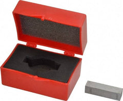 Value Collection - 0.35" Rectangular Steel Gage Block - Accuracy Grade 0, Includes NIST Traceability Certification - Top Tool & Supply