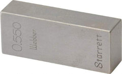 Value Collection - 0.55" Rectangular Steel Gage Block - Accuracy Grade 0, Includes NIST Traceability Certification - Top Tool & Supply