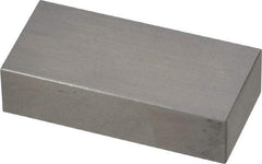 Value Collection - 0.65" Rectangular Steel Gage Block - Accuracy Grade 0, Includes NIST Traceability Certification - Top Tool & Supply