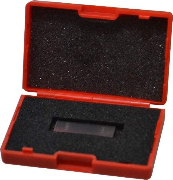 Value Collection - 0.10005" Rectangular Steel Gage Block - Accuracy Grade AS-1, Includes NIST Traceability Certification - Top Tool & Supply