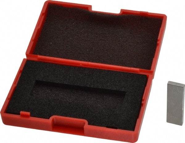 Value Collection - 0.1005" Rectangular Steel Gage Block - Accuracy Grade AS-1, Includes NIST Traceability Certification - Top Tool & Supply