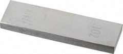 Value Collection - 0.102" Rectangular Steel Gage Block - Accuracy Grade AS-1, Includes NIST Traceability Certification - Top Tool & Supply