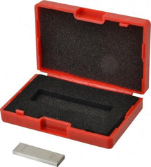 Value Collection - 0.103" Rectangular Steel Gage Block - Accuracy Grade AS-1, Includes NIST Traceability Certification - Top Tool & Supply