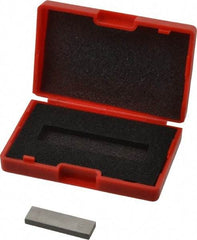 Value Collection - 0.126" Rectangular Steel Gage Block - Accuracy Grade AS-1, Includes NIST Traceability Certification - Top Tool & Supply