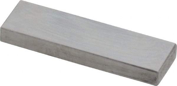 Value Collection - 0.132" Rectangular Steel Gage Block - Accuracy Grade AS-1, Includes NIST Traceability Certification - Top Tool & Supply