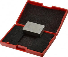 Value Collection - 0.9" Rectangular Steel Gage Block - Accuracy Grade AS-1, Includes NIST Traceability Certification - Top Tool & Supply