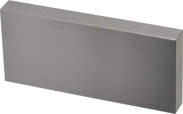 Value Collection - 3" Rectangular Steel Gage Block - Accuracy Grade AS-1, Includes NIST Traceability Certification - Top Tool & Supply