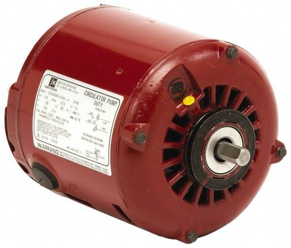 US Motors - 1/3 hp, ODP Enclosure, Auto Thermal Protection, 1,725 RPM, 115 Volt, 60 Hz, Industrial Electric AC/DC Motor - Size 48 Frame, Bracket Mount, 1 Speed, Sleeve Bearings, 6.0 Full Load Amps, B Class Insulation, CCW Shaft End - Top Tool & Supply