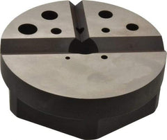 Starrett - 1 Piece Vise Bench Block - Alloy Steel, 1/8 - 7/8 Tapped Hole, 4-7/8" Wide, 1-1/2" High - Top Tool & Supply