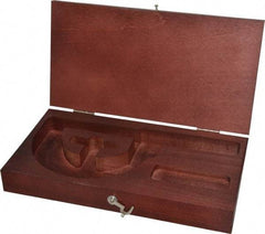 Starrett - Micrometer Case - 3" Max Measurement, Use with 226 & 226M Outside Micrometers - Top Tool & Supply