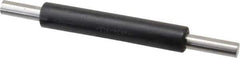 Starrett - 4 Inch Long, Accuracy Up to 0.0001 Inch, Spherical End Micrometer Calibration Standard - Use with Micrometers, Includes Heat Insulating Handle - Top Tool & Supply