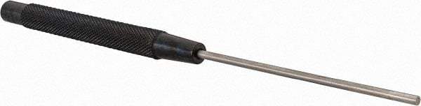 Starrett - 1/8" Pin Punch - 8" OAL, Steel - Top Tool & Supply