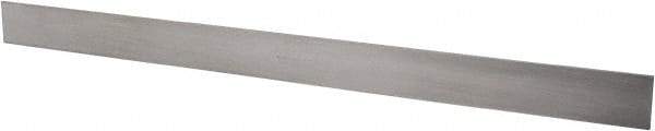 Starrett - 36 Inch Long x 2-13/32 Inch Wide x 7/32 Inch Thick, Square Edge Straightedge - 0.0004 Inch Edge Flatness, Steel, 0.0012 Inch Parallelism - Top Tool & Supply