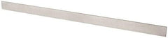 Starrett - 48 Inch Long x 2-13/32 Inch Wide x 7/32 Inch Thick, Square Edge Straightedge - 0.0004 Inch Edge Flatness, Steel, 0.0002 Inch Parallelism - Top Tool & Supply